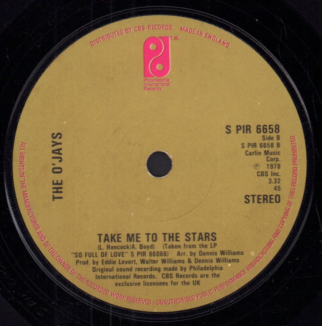 O'Jays - Brandy - 7 Inch