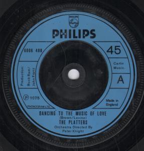 Platters - Dancing To The Music Of Love - 7 Inch
