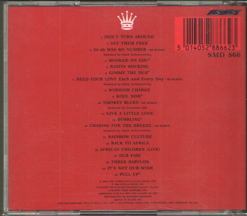 Aswad - Renaissance (20 Crucial Tracks) - Cd