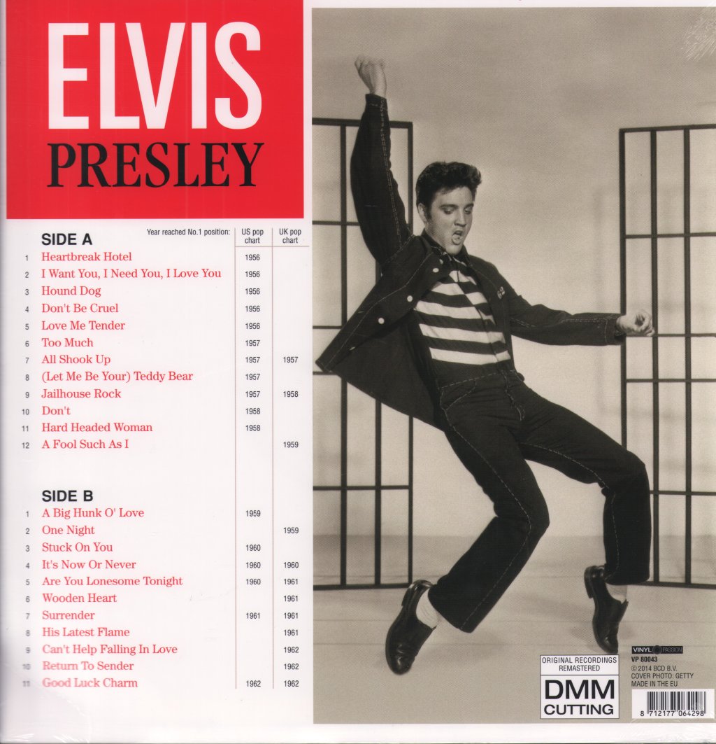 Elvis Presley - Number One Hits - Lp