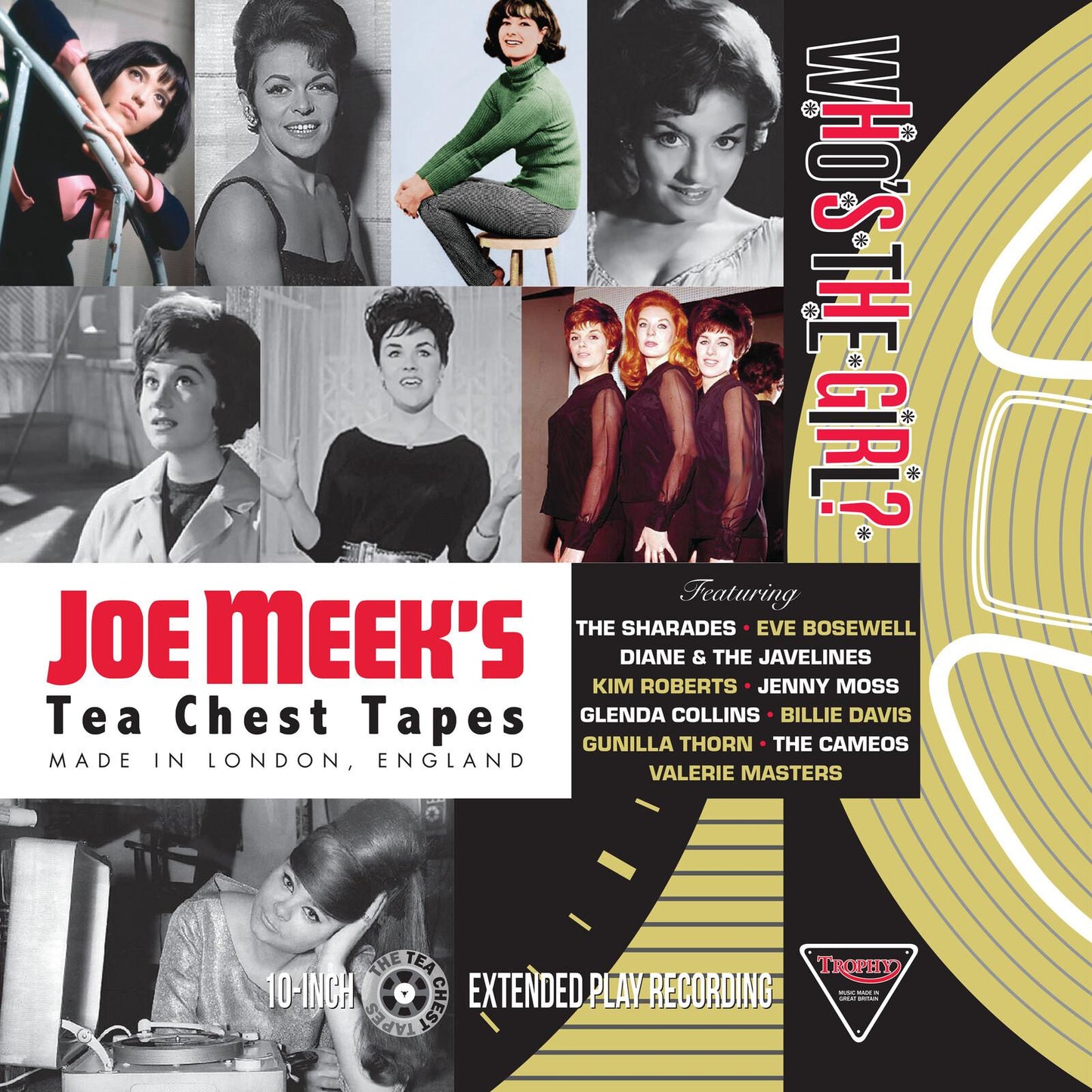 Various Artists - Joe Meek's Tea Chest Tapes: Who's the Girl? - 10 Inch