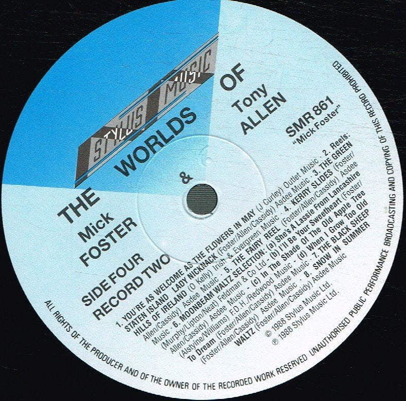 Foster And Allen - Worlds Of - Double Lp