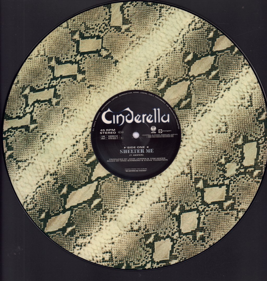 Cinderella - Shelter Me - 12 Inch