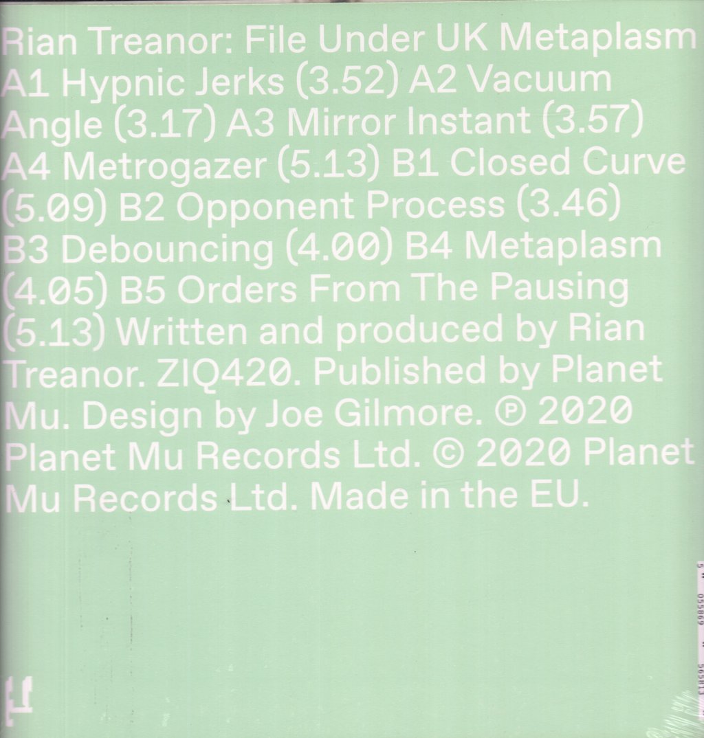 Rian Treanor - File Under UK Metaplasm - Lp