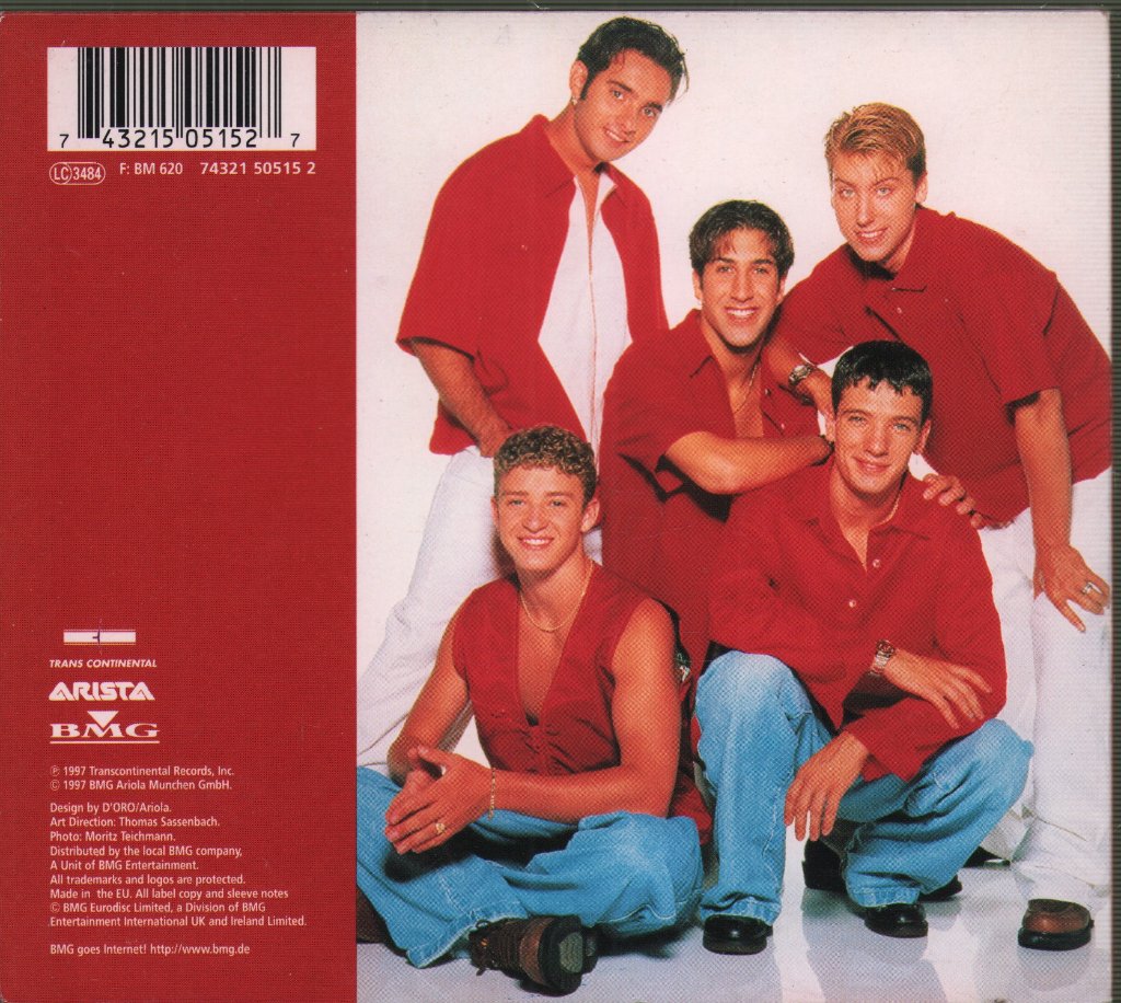 Nsync (*NSYNC) - Tearin' Up My Heart - Cd