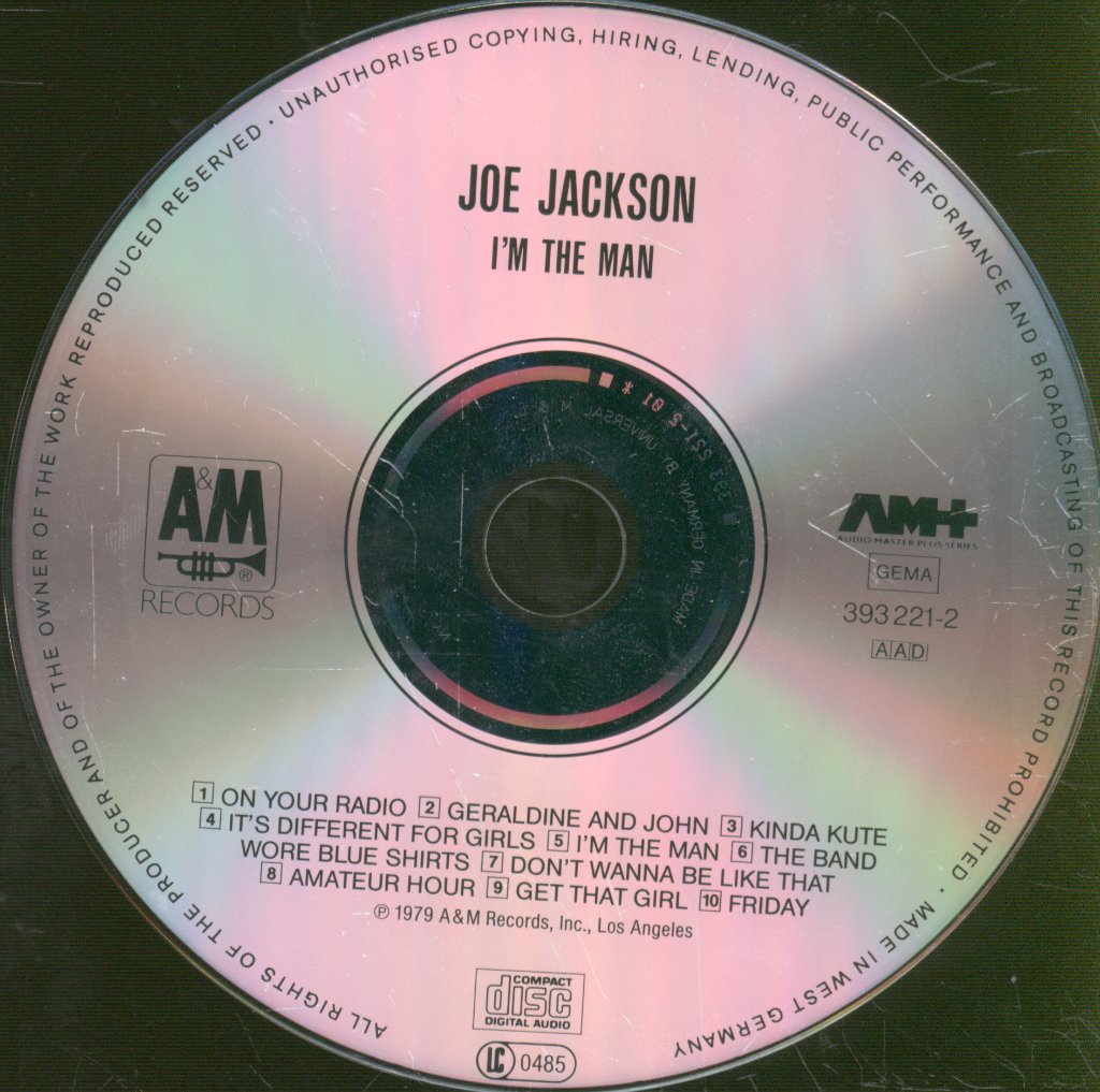 Joe Jackson - I'm The Man - Cd