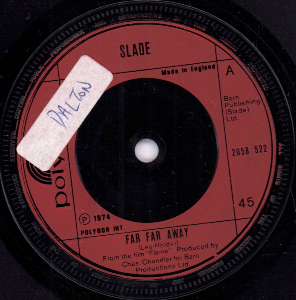 Slade - Far Far Away - 7 Inch