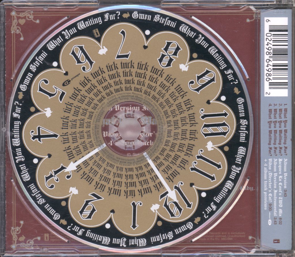 Gwen Stefani - What You Waiting For? - Cd