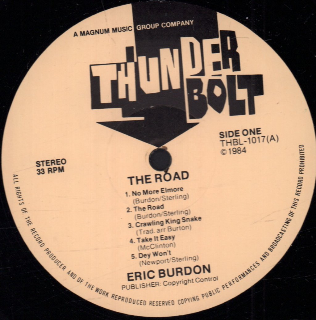 Eric Burdon - Road - Lp