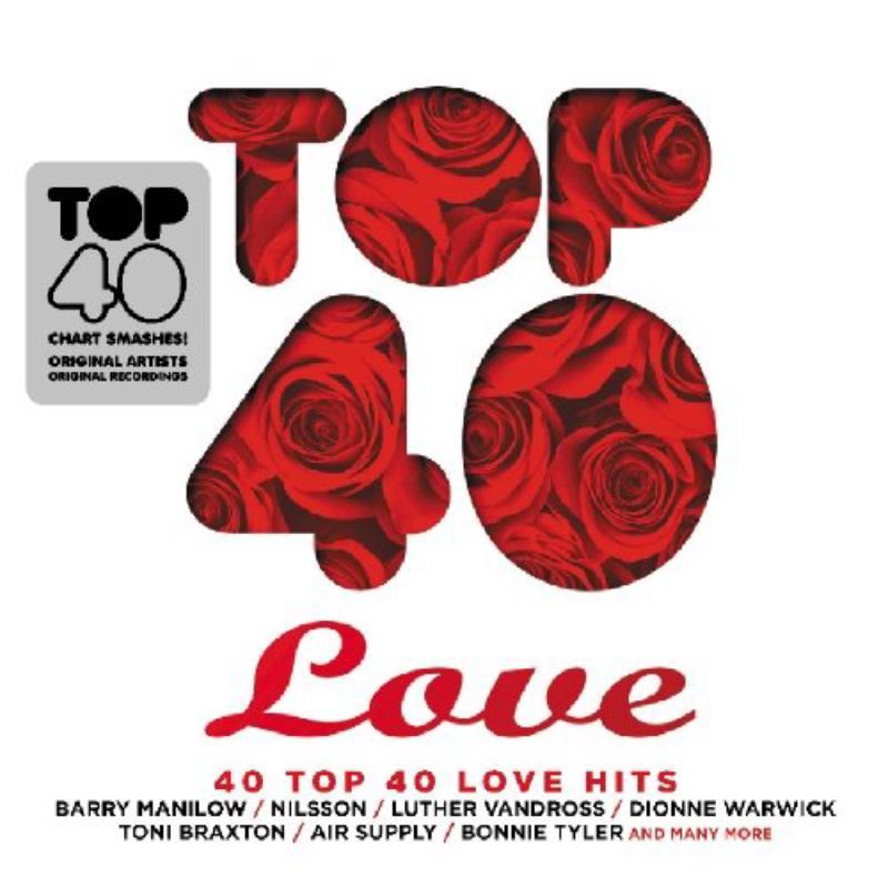 Various Artists - Top 40 - Love - Double Cd