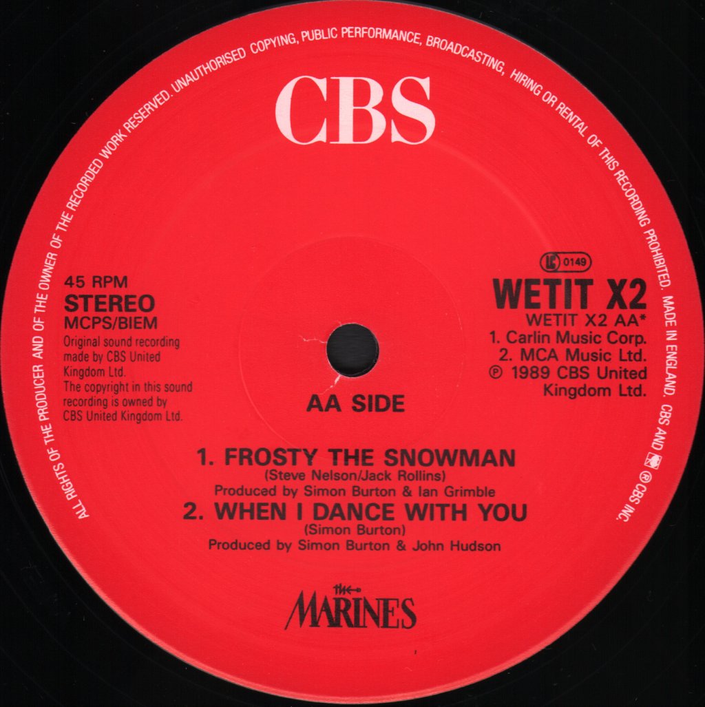 Marines (Girl Group) - Go Go Now - 12 Inch