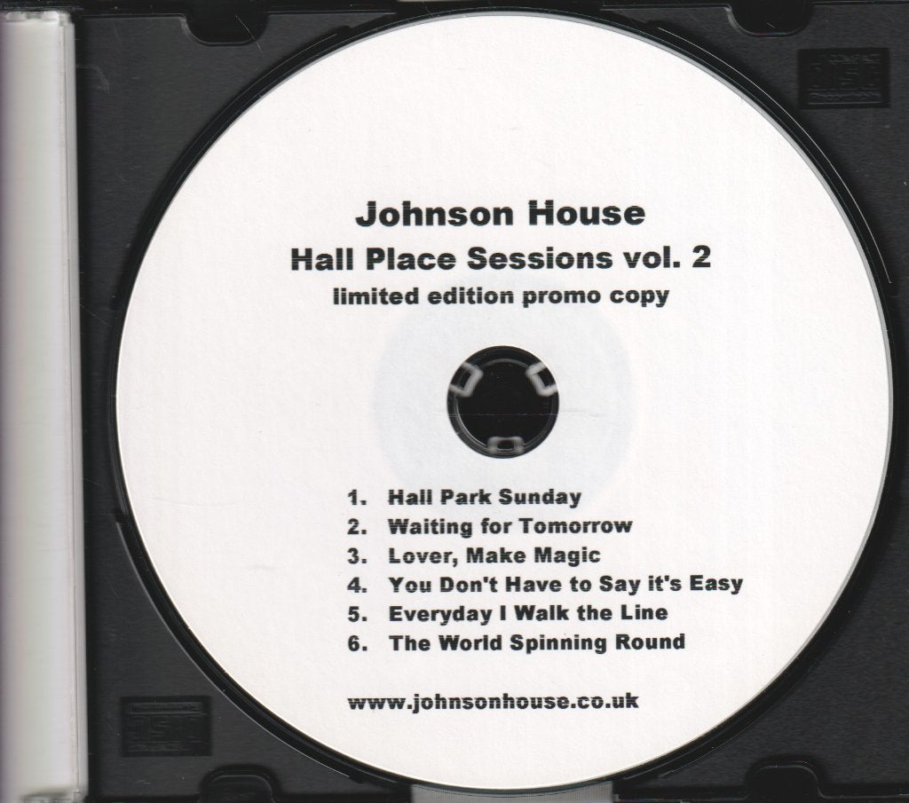 johnson house - hall place sessions vol. 2 - Cdr