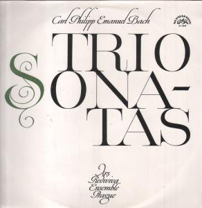 Ars Rediviva Ensemble Prague - Carl Philipp Emanuel Bach - Trio Sonatas - Lp