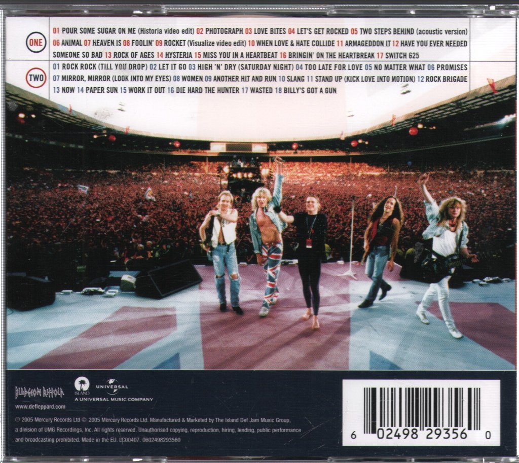 Def Leppard - Rock Of Ages (The Definitive Collection) - Double Cd