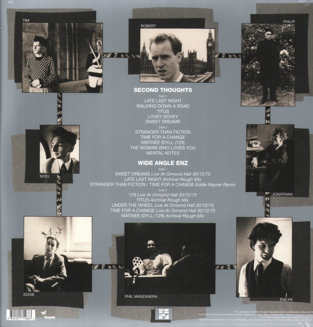 Split Enz - Second Thoughts (Expanded Edition) - Double Lp