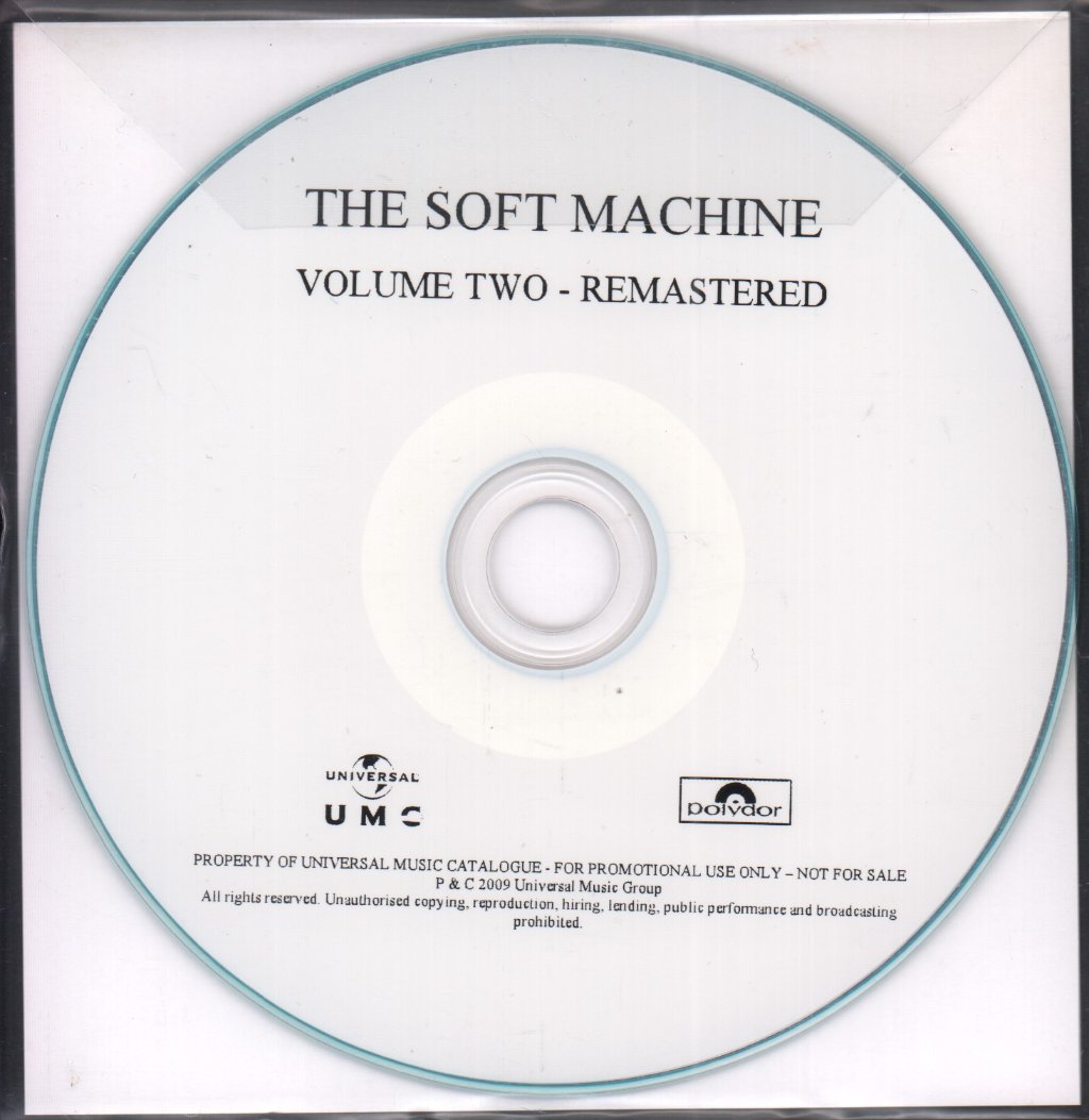 Soft Machine - Volume Two - Cdr