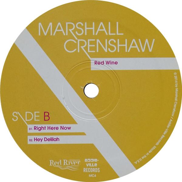Marshall Crenshaw - Red Wine - 10 Inch