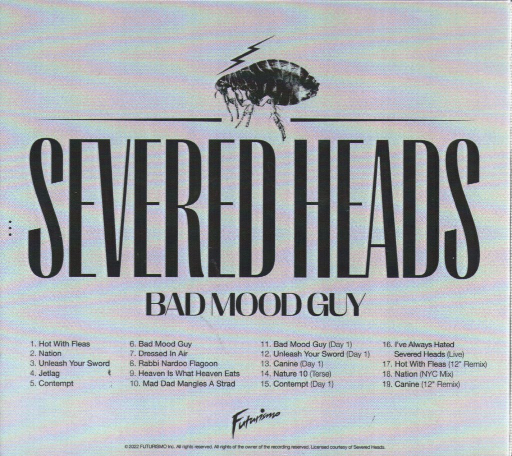 Severed Heads - Bad Mood Guy - Cd