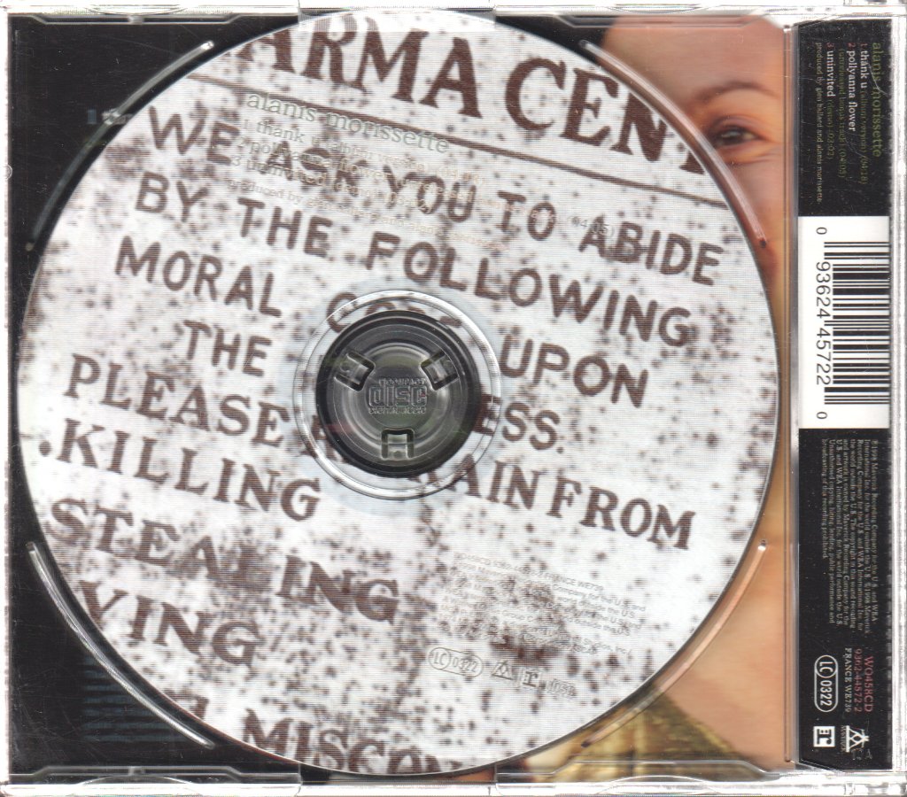 Alanis Morissette - Thank U - Cd