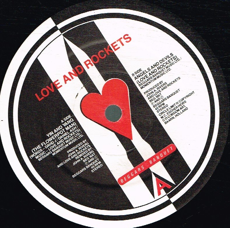 Love And Rockets - Yin And Yang - 12 Inch