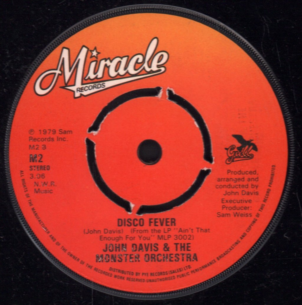 John Davis And The Monster Orchestra - Ain't That Enough For You - 7 Inch