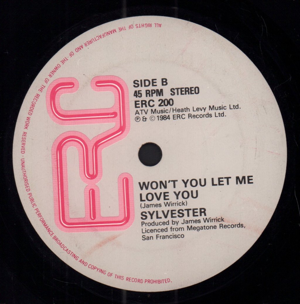 Sylvester - Menergy - 7 Inch