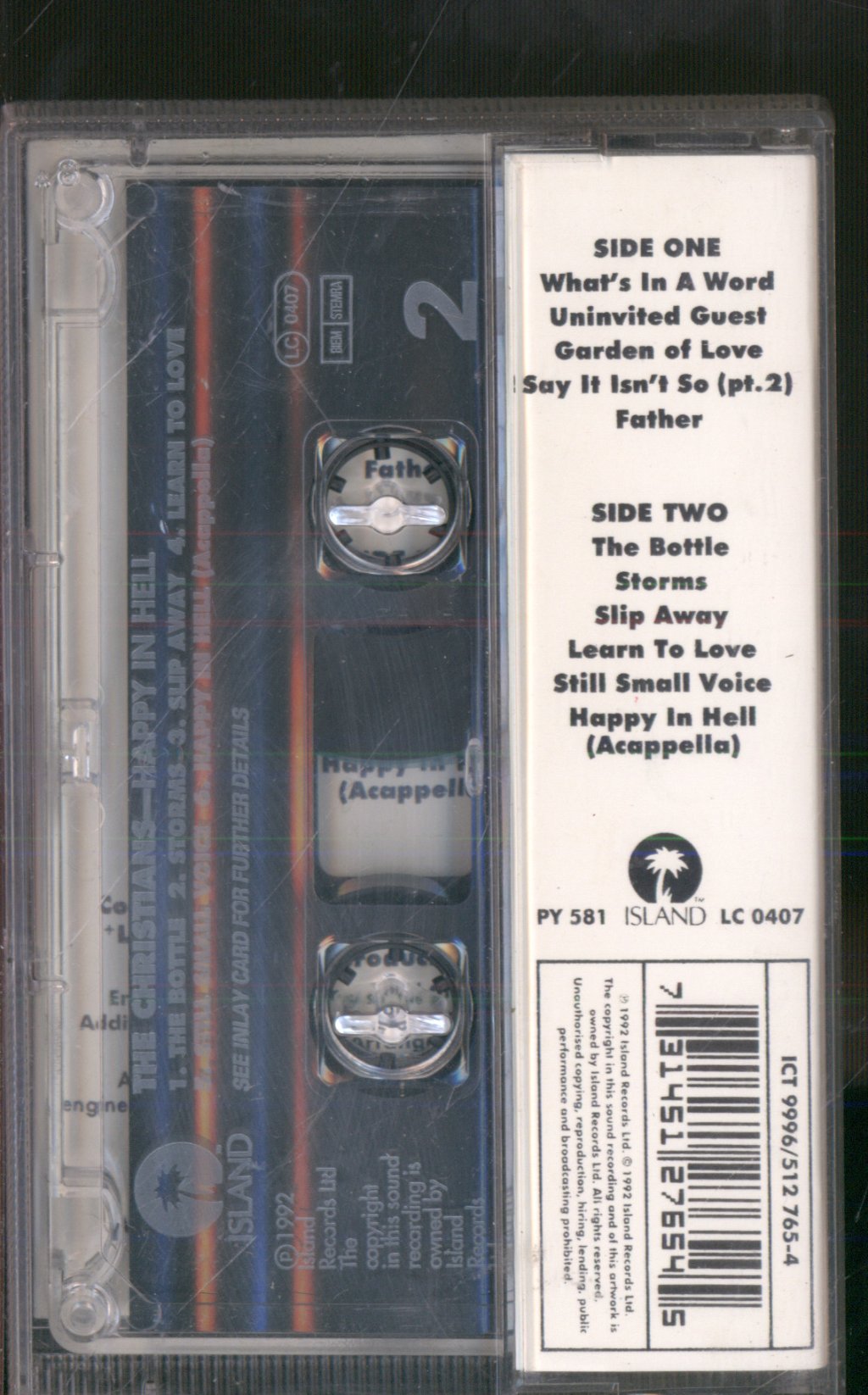 Christians - Happy In Hell - Cassette