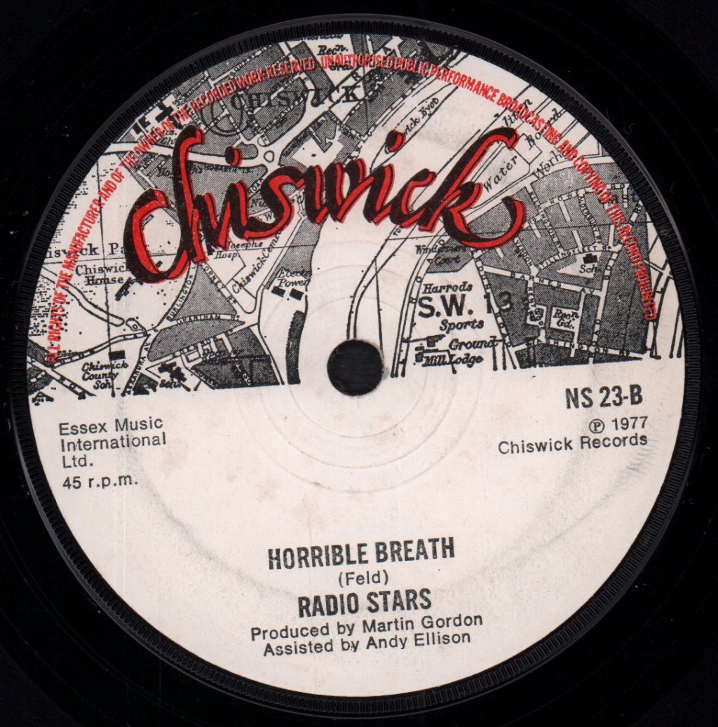 Radio Stars - Nervous Wreck - 7 Inch