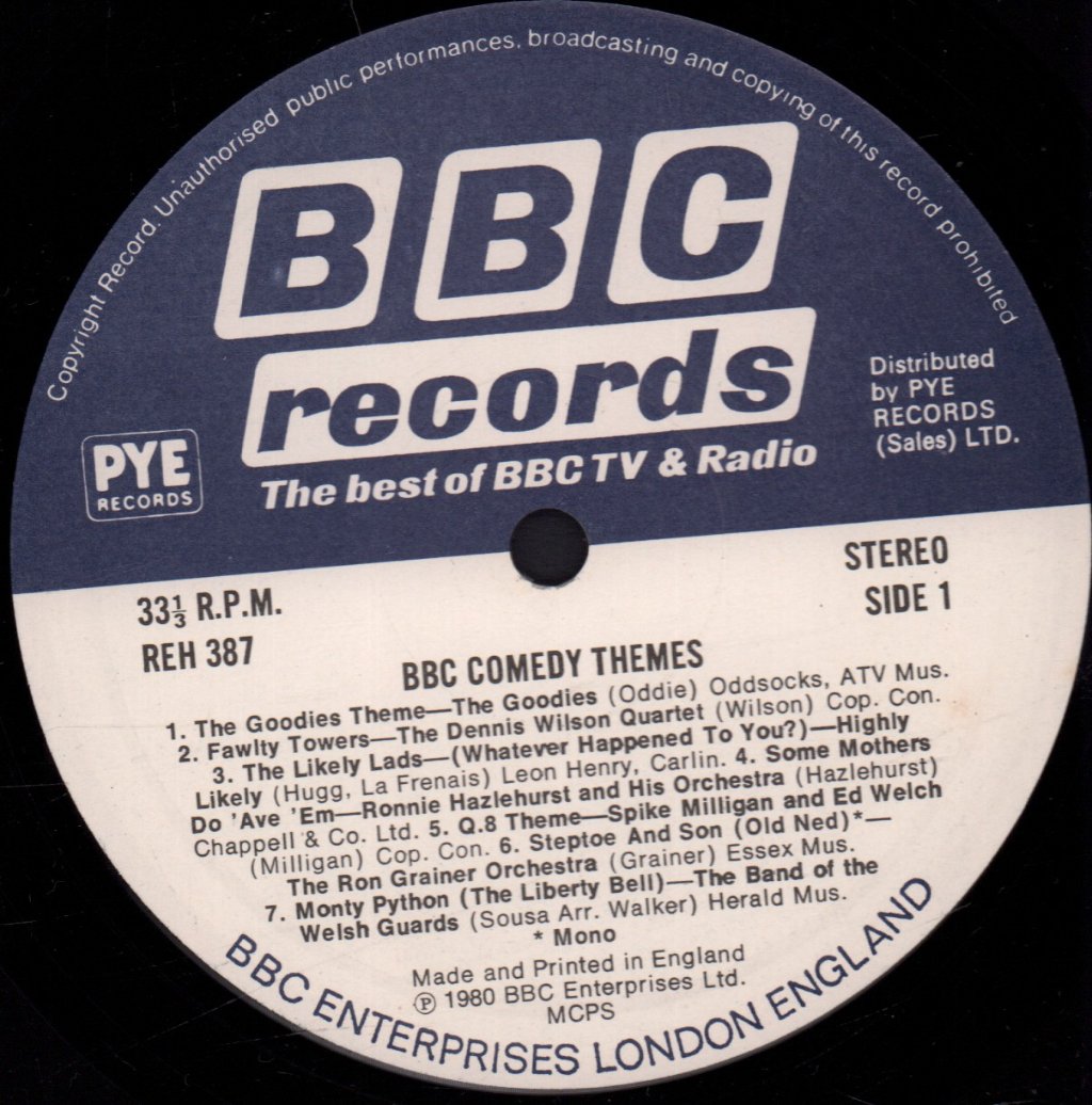 Bbc Comedy Themes - Bbc Comedy Themes - Lp