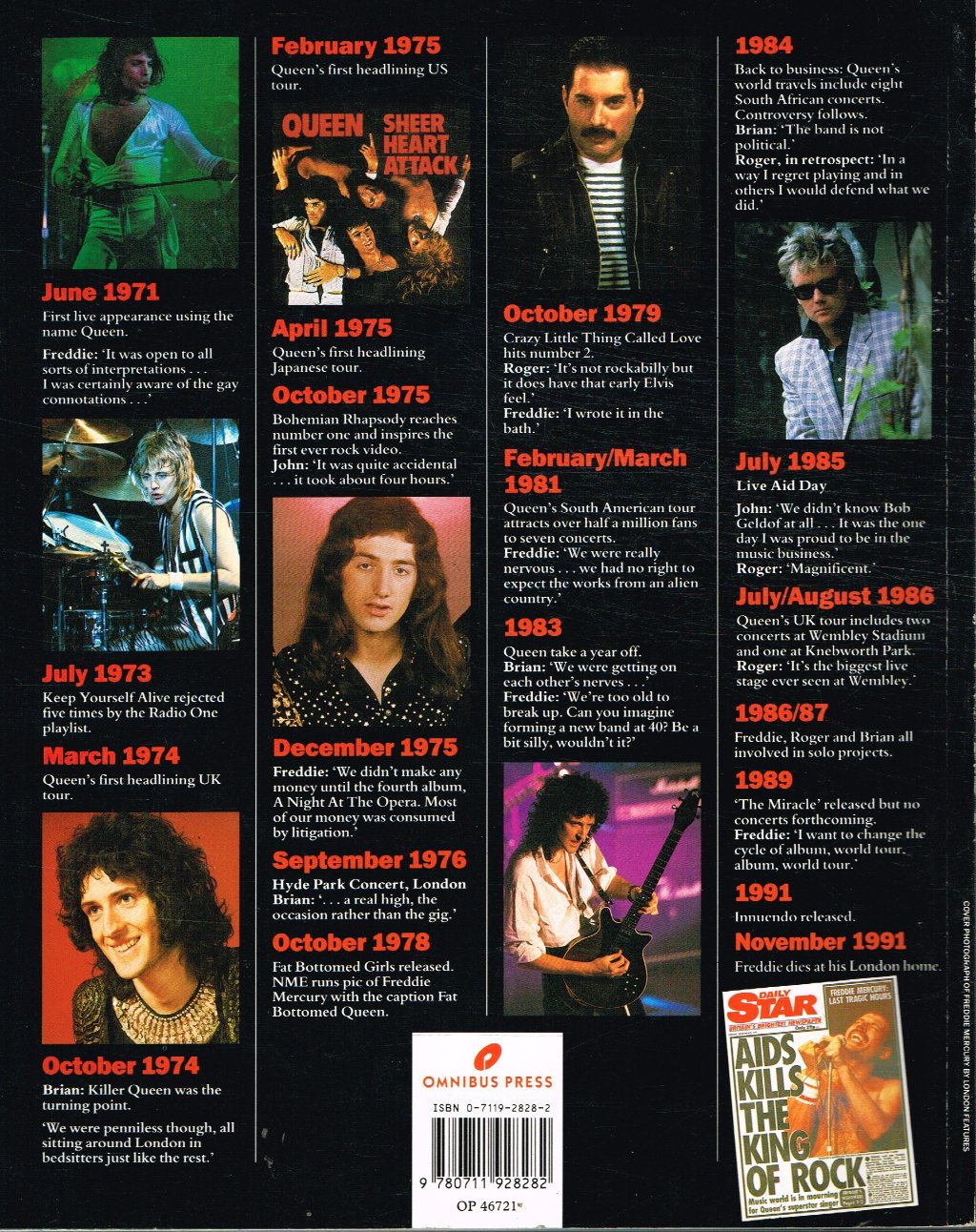 Queen - New Visual Documentry - Book