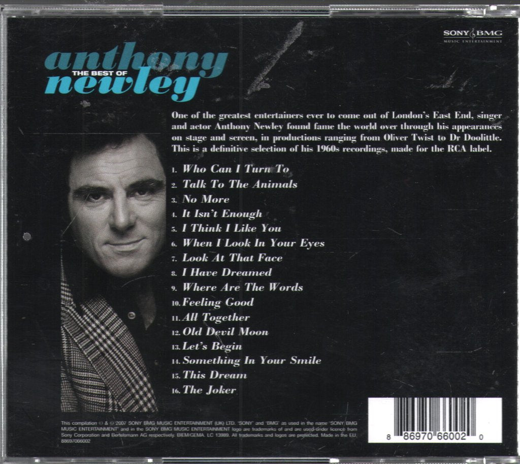 Anthony Newley - Best Of Anthony Newley - Cd