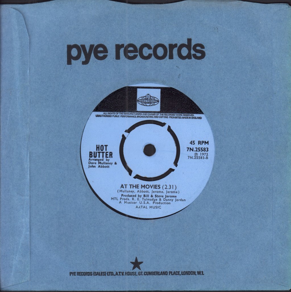 Hot Butter - Popcorn - 7 Inch