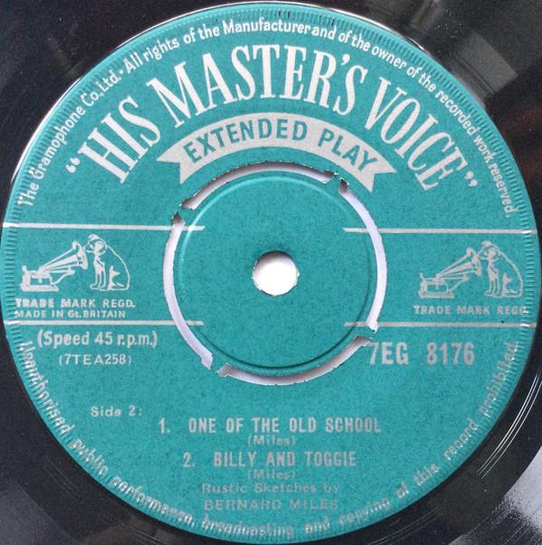 Bernard Miles - Over The Gate - 7 Inch