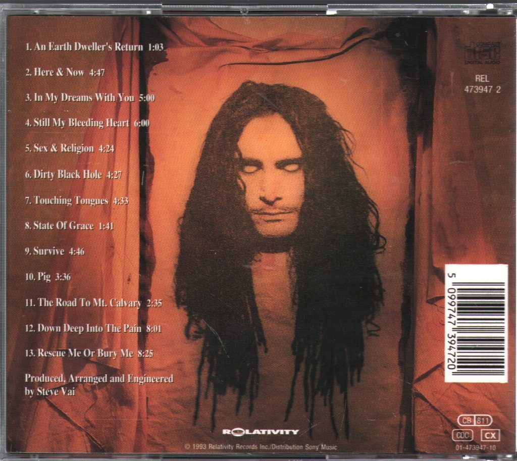 Steve Vai - Sex And Religion - Cd