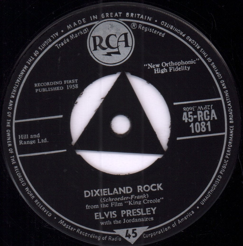 Elvis Presley - King Creole - 7 Inch