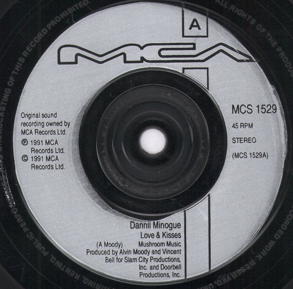 Dannii Minogue - Love And Kisses - 7 Inch