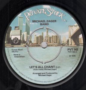 Michael Zager Band - Let's All Chant - 7 Inch