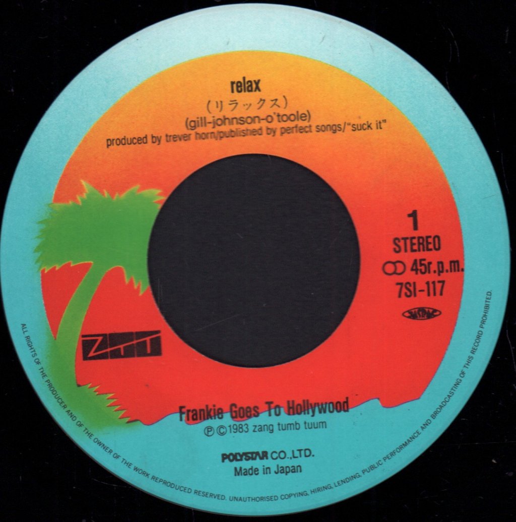 Frankie Goes To Hollywood - Relax - 7 Inch