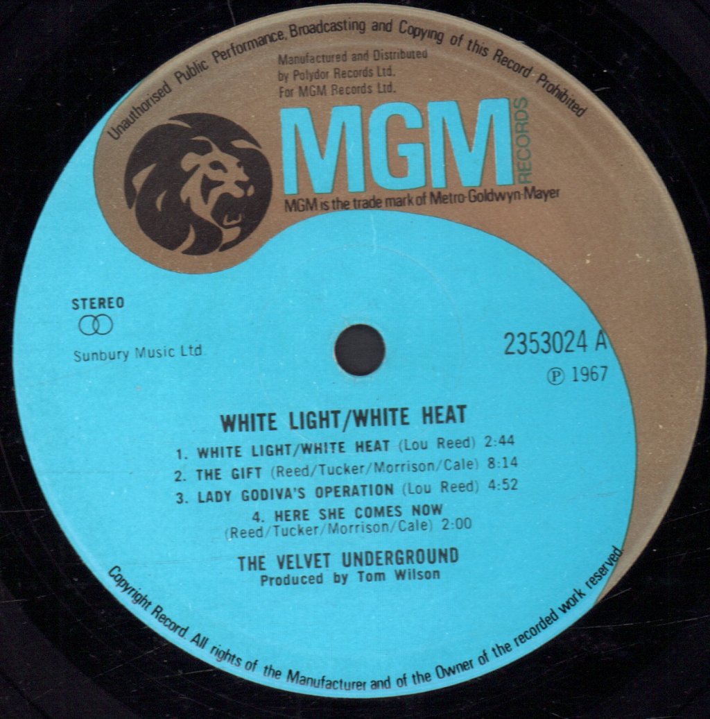 Velvet Underground - White Light White Heat - Lp