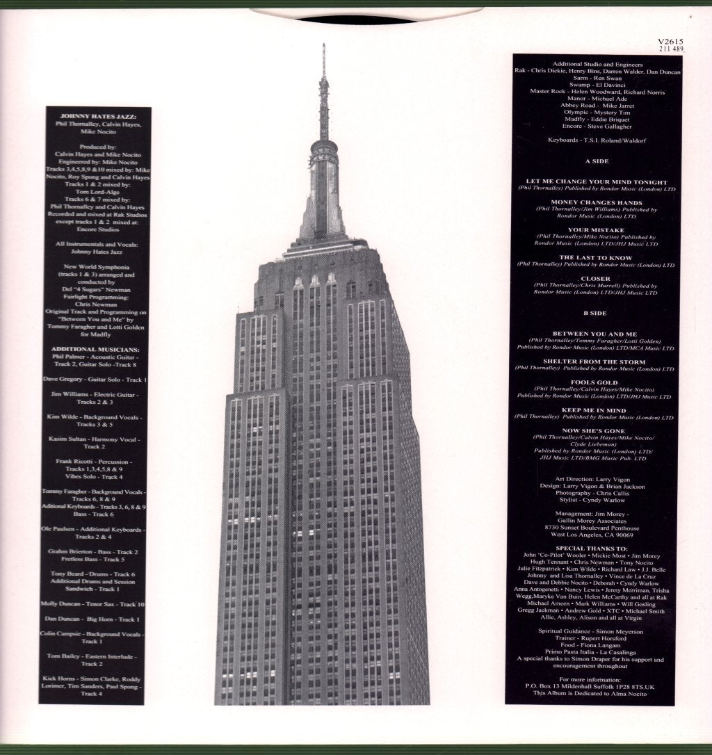 Johnny Hates Jazz - Tall Stories - Lp