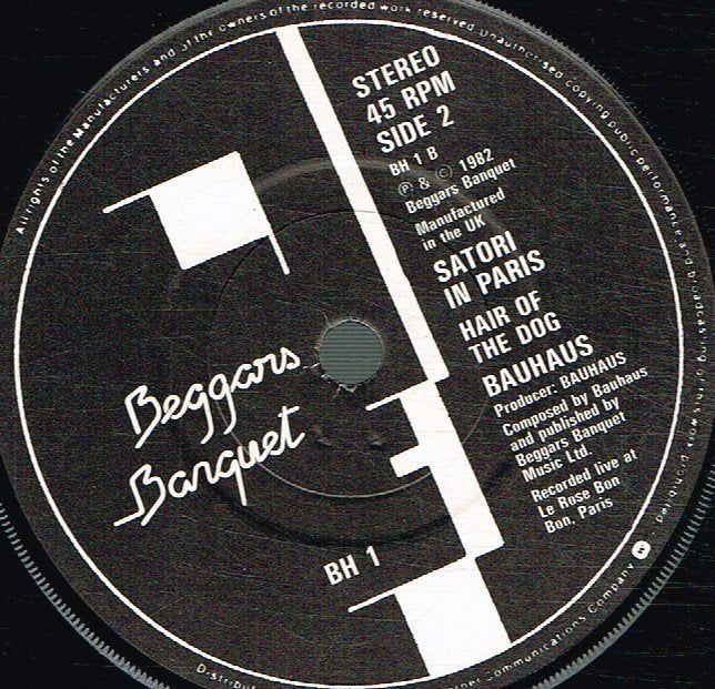 Bauhaus - Press The Eject And Give Me The Tape - Lp