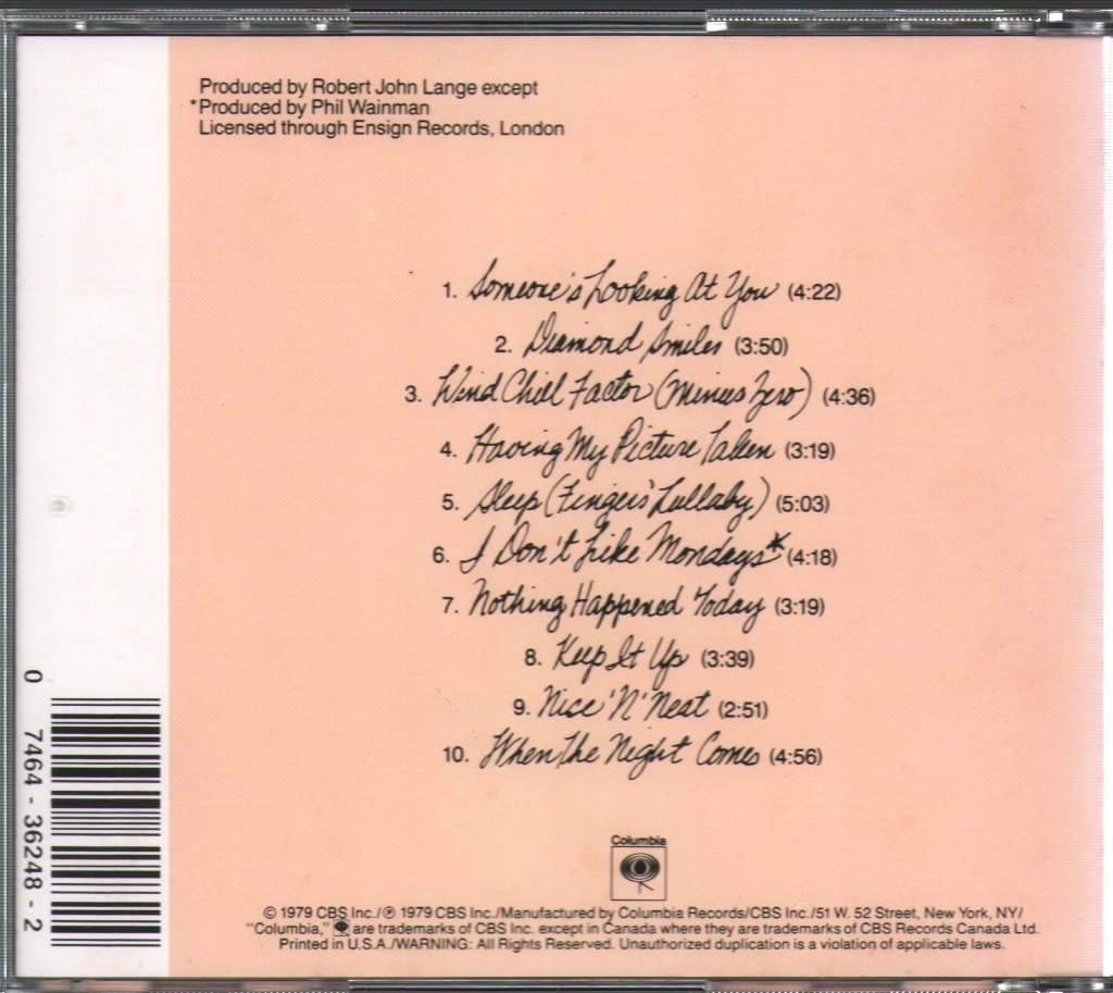 Boomtown Rats - Fine Art Of Surfacing - Cd