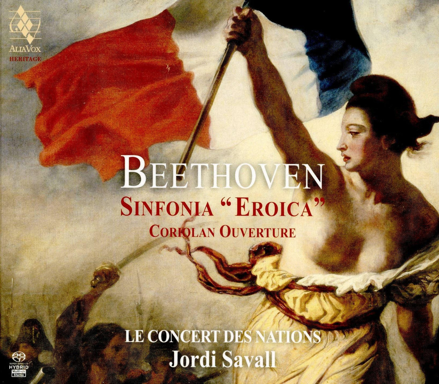 Le Concert Des Nations, Jordi Savall - Beethoven - Eroica Symphony - Cd