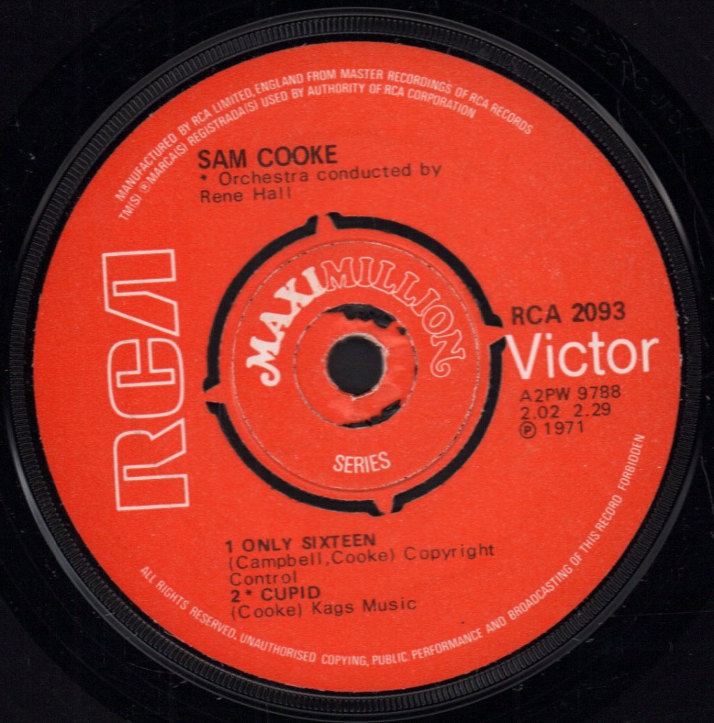 Sam Cooke - Twistin' The Night Away - 7 Inch