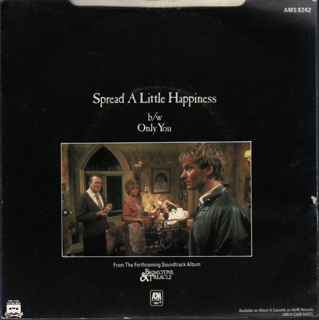 Sting - Spread A Little Happiness - 7 Inch
