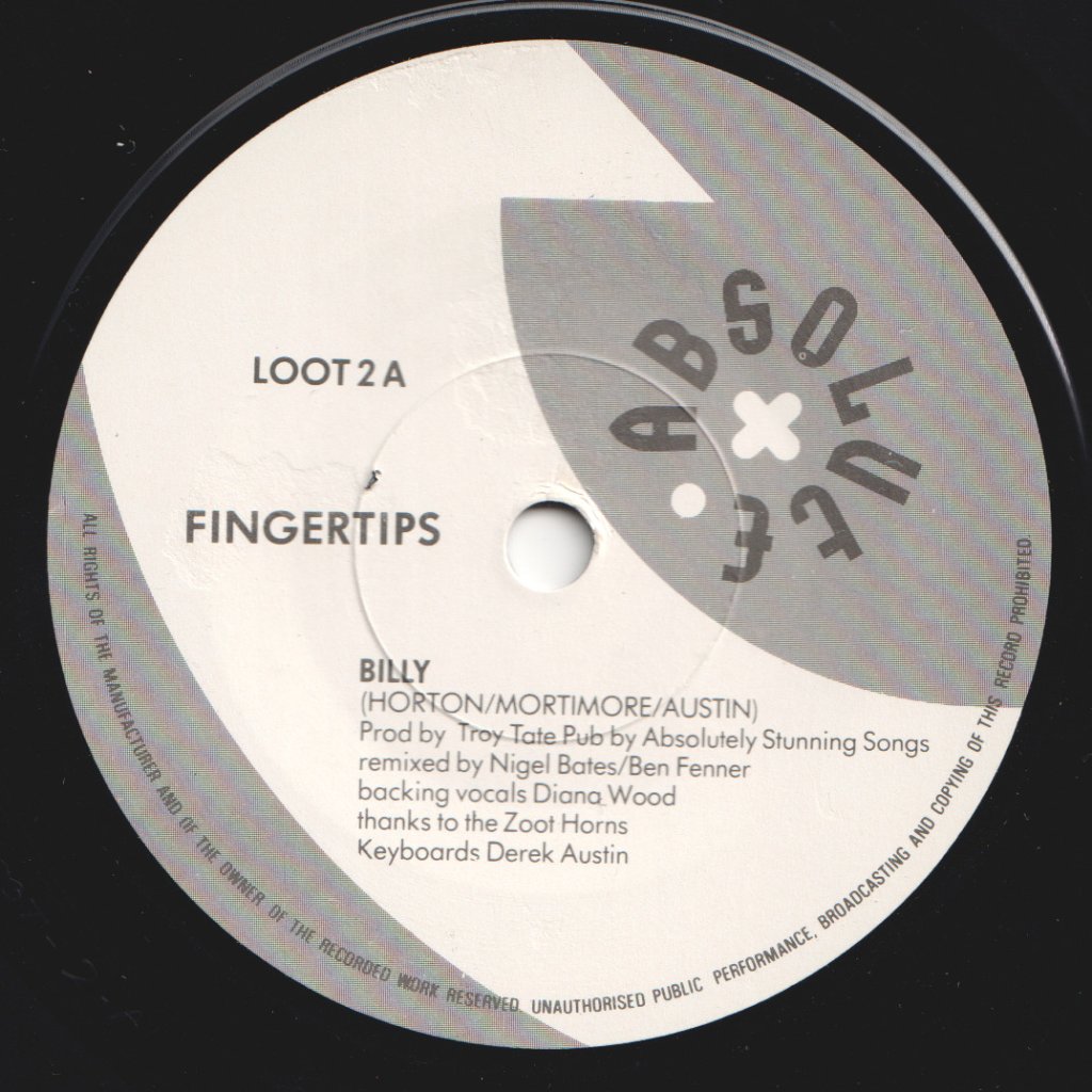 Fingertips - Billy - 7 Inch