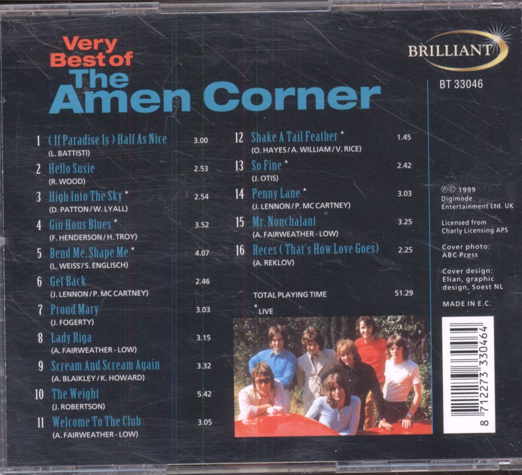 Amen Corner - Very Best Of - Cd