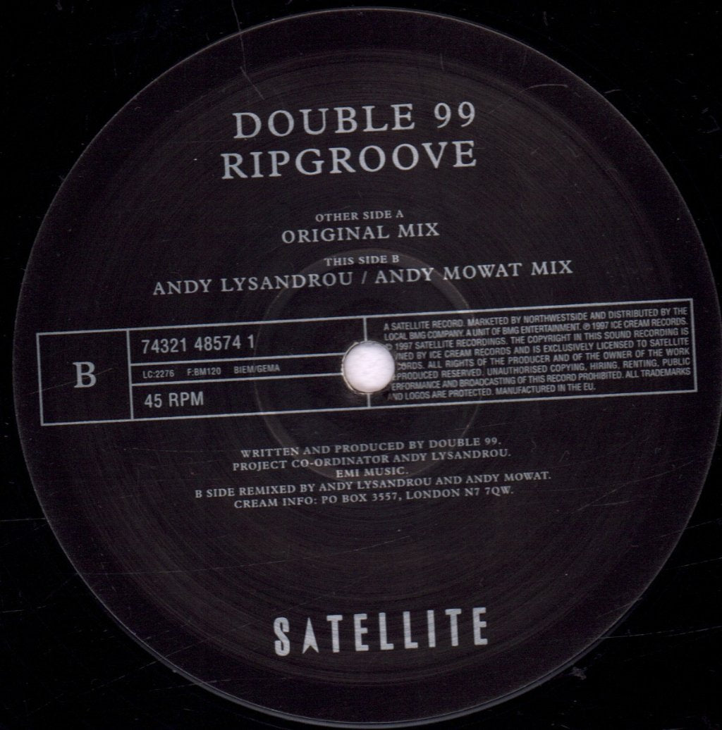 Double 99 - Ripgroove - 12 Inch