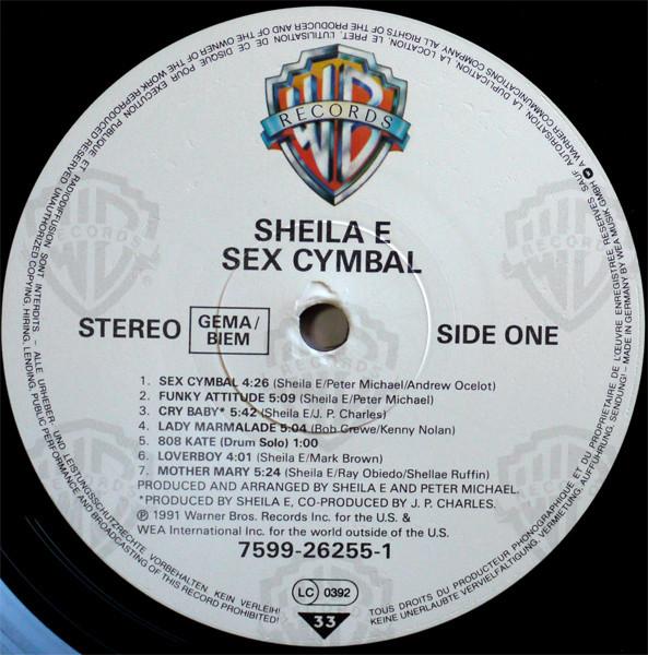 Sheila E - Sex Cymbal - Lp