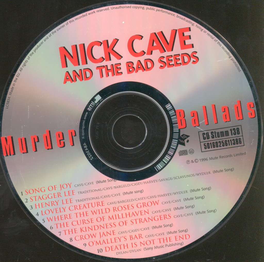Nick Cave & The Bad Seeds - Murder Ballads - Cd